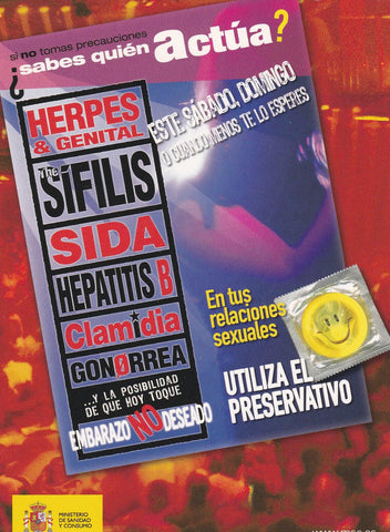 POSTAL B10133: CAMPAÑA PRESERVATIVO