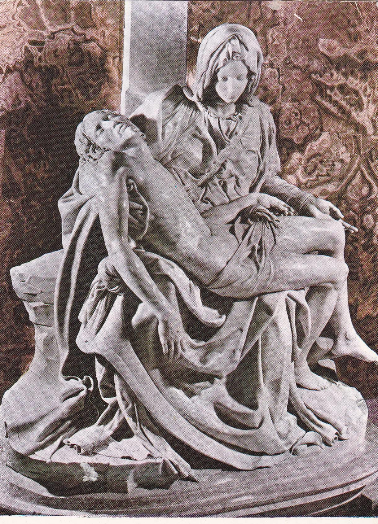 POSTAL B10140: ROMA: LA PIETA DE MICHELANGELO