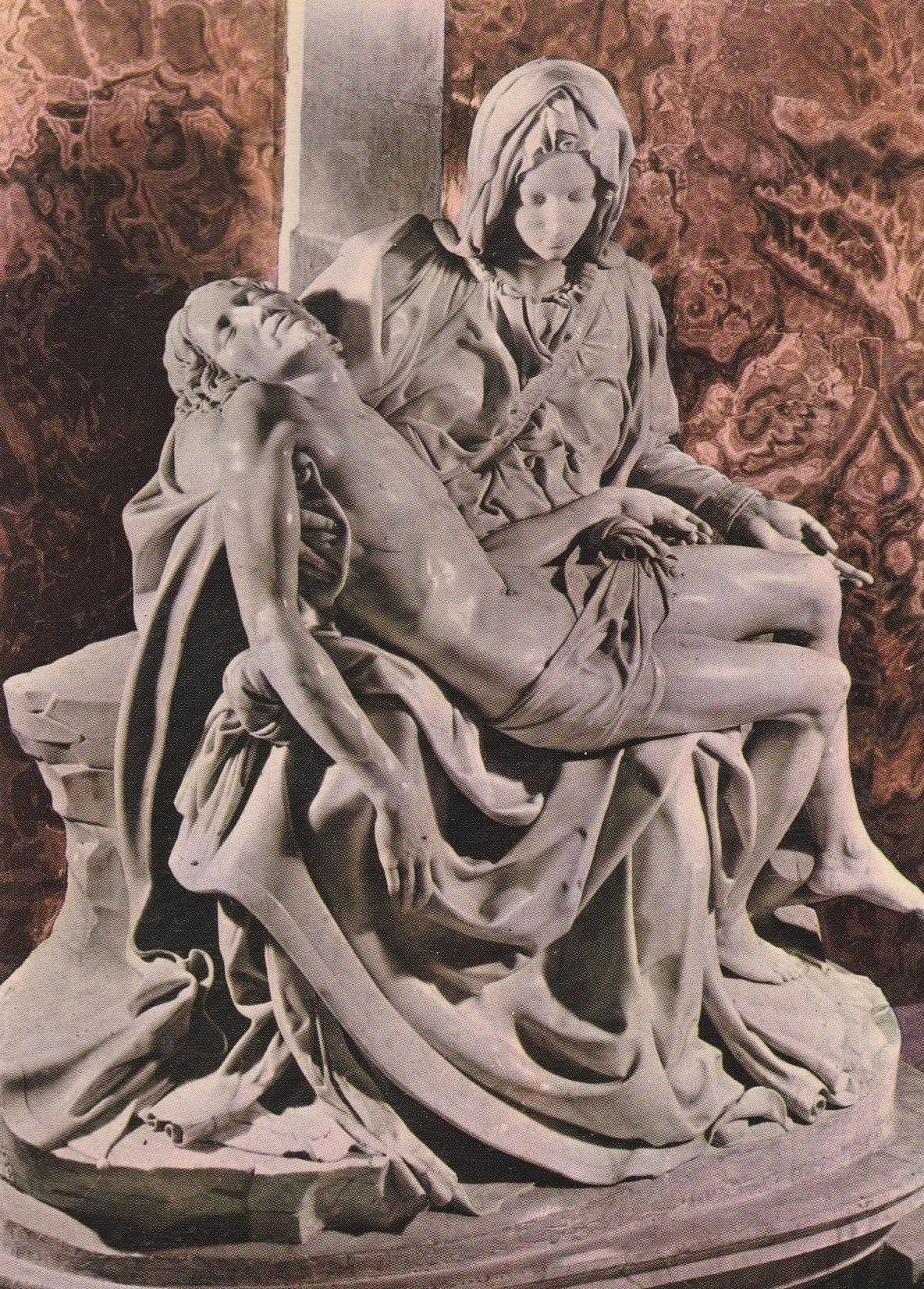 POSTAL B10141: ROMA: LA PIETA DE MICHELANGELO
