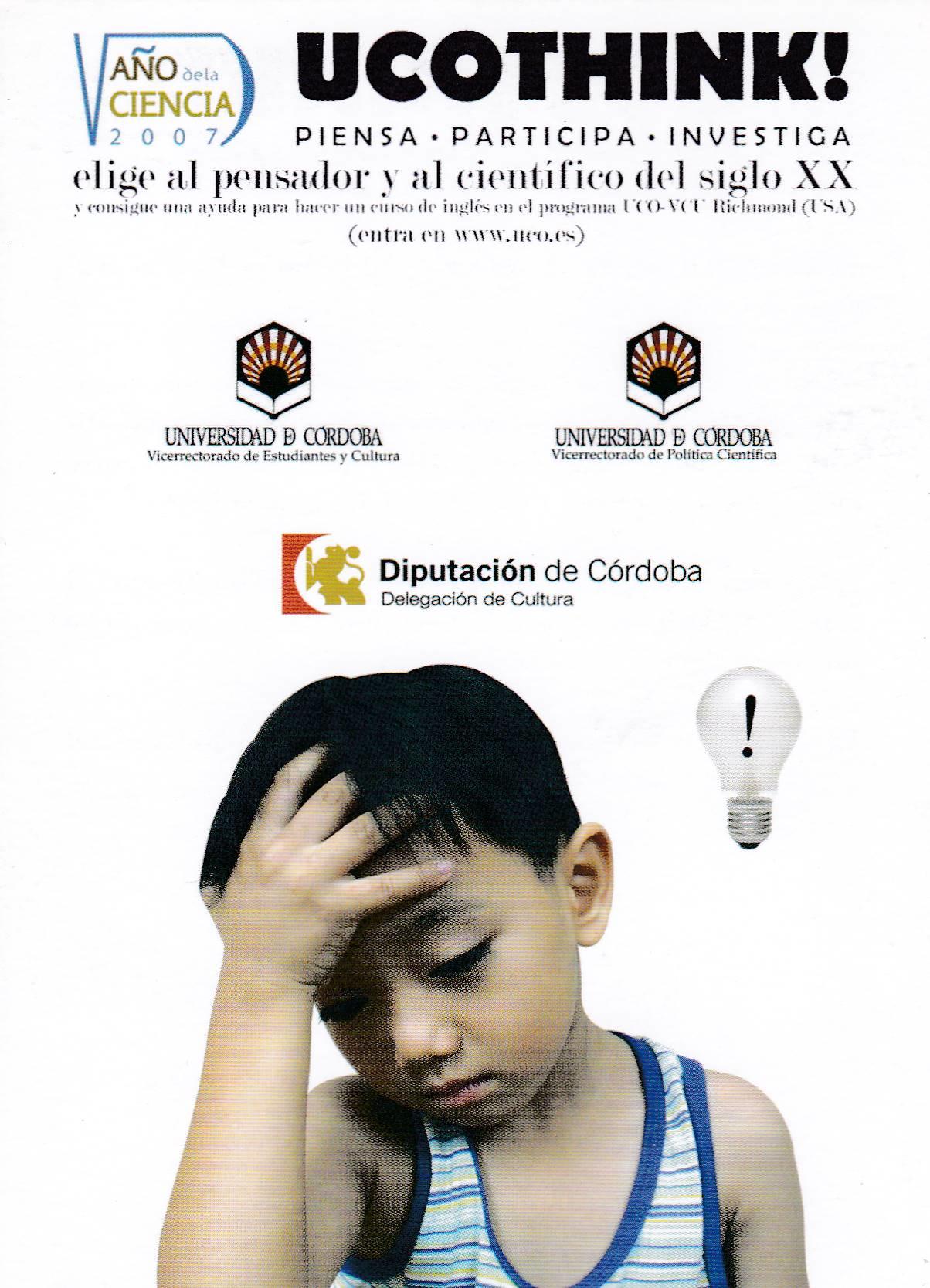 POSTAL B10172: UCOTHINK! AÑO DE CIENCIA