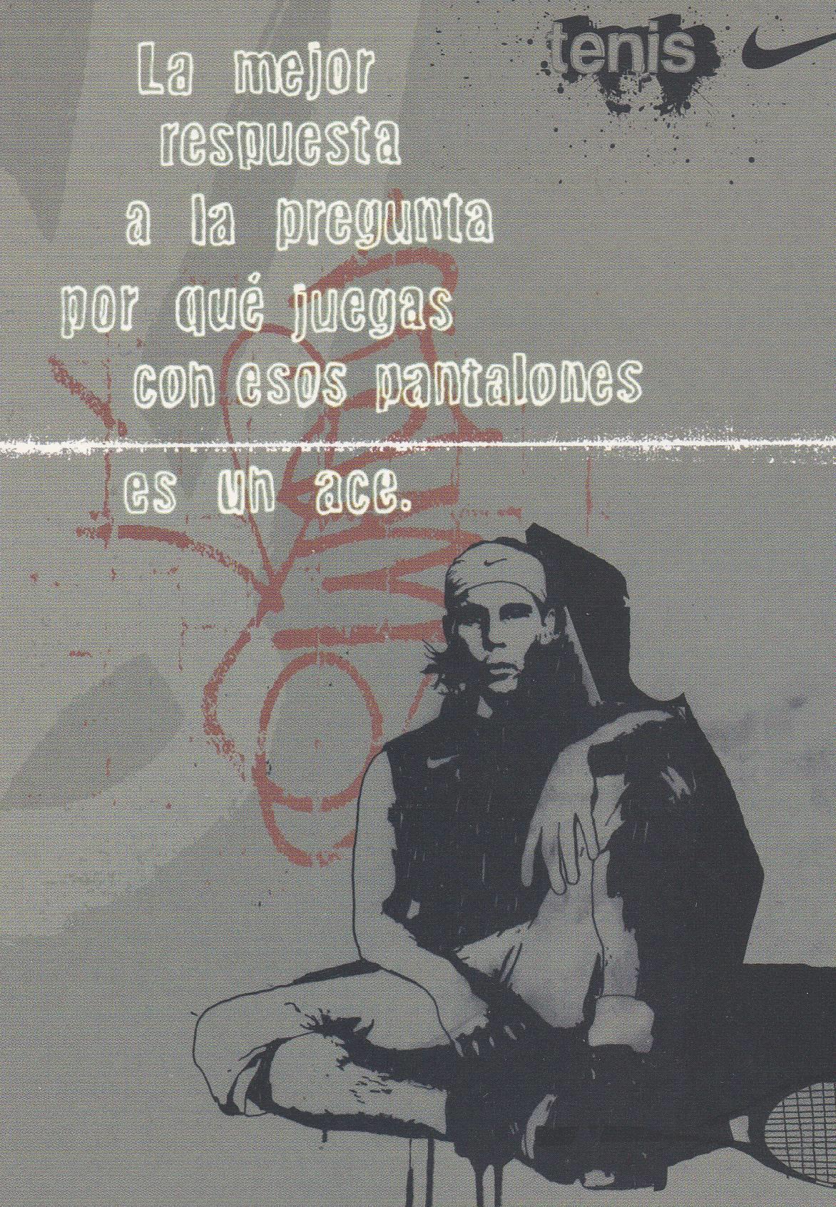 POSTAL B10192: NIKE: TENIS. CAMPAÑA RAFA NADAL