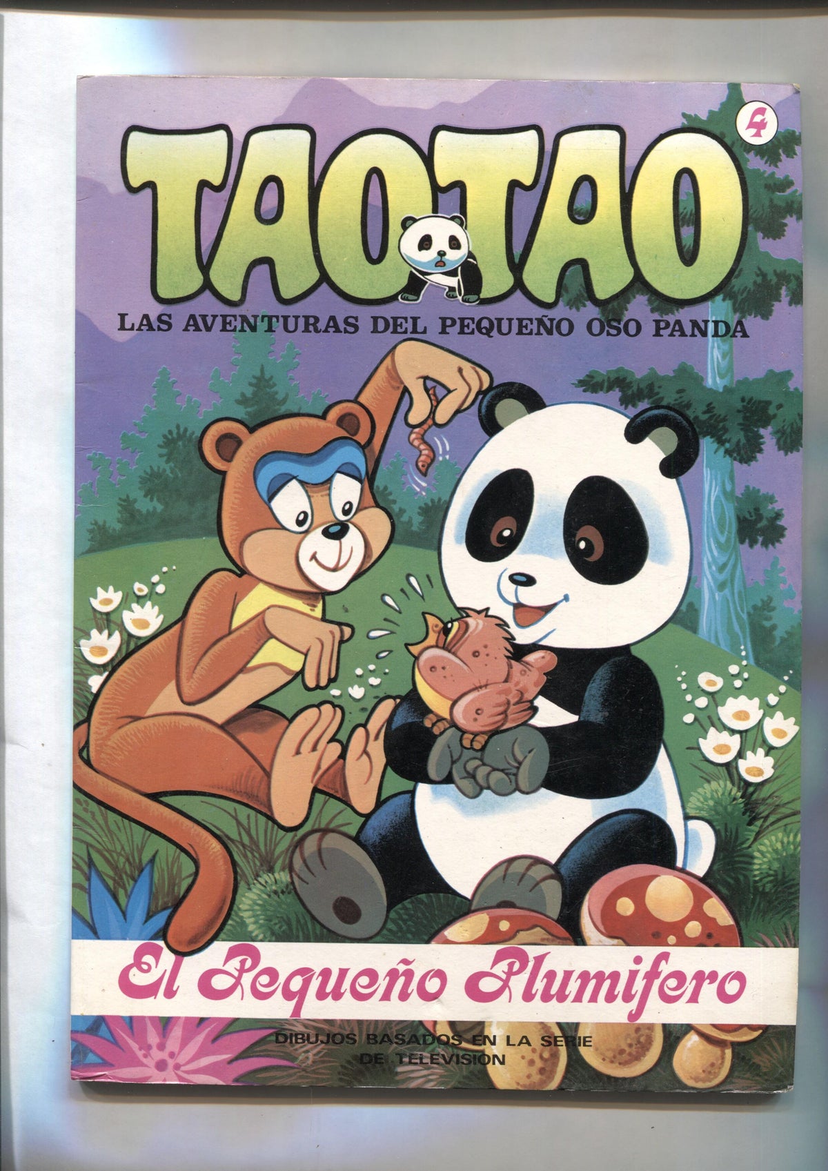 Taotao las aventuras del pequeño oso panda numero 4: el pequeño plumifero