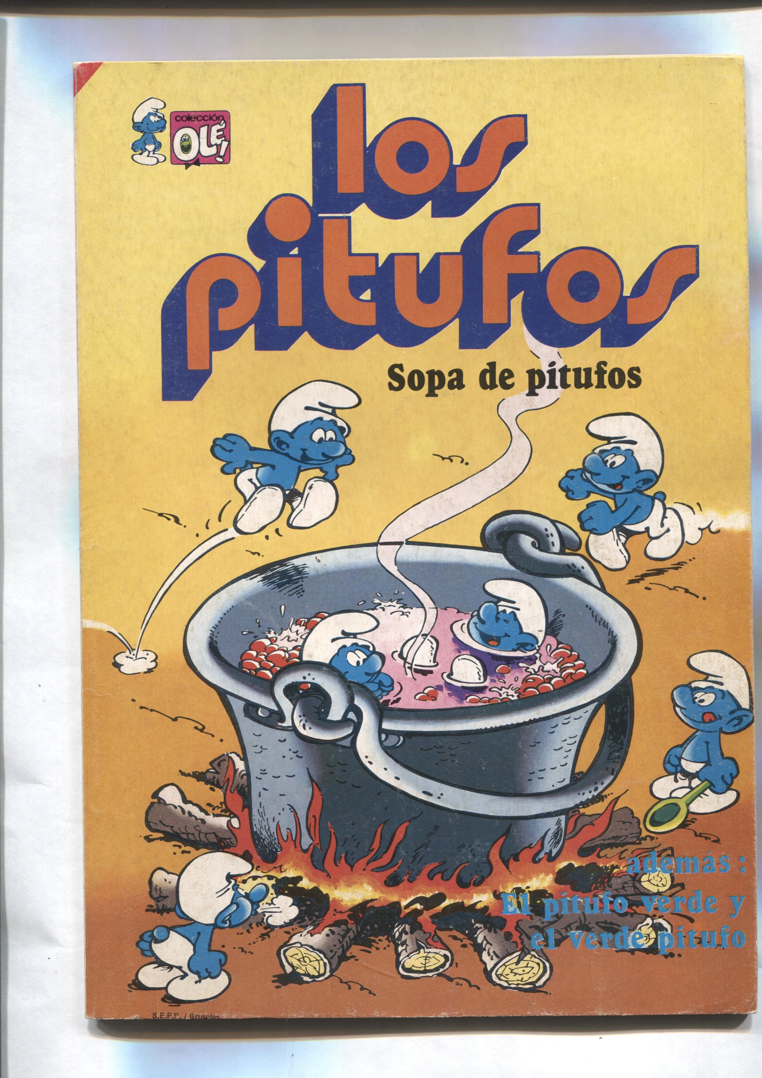 Coleccion Ole: Los Pitufos numero 10: Sopa de pitufos