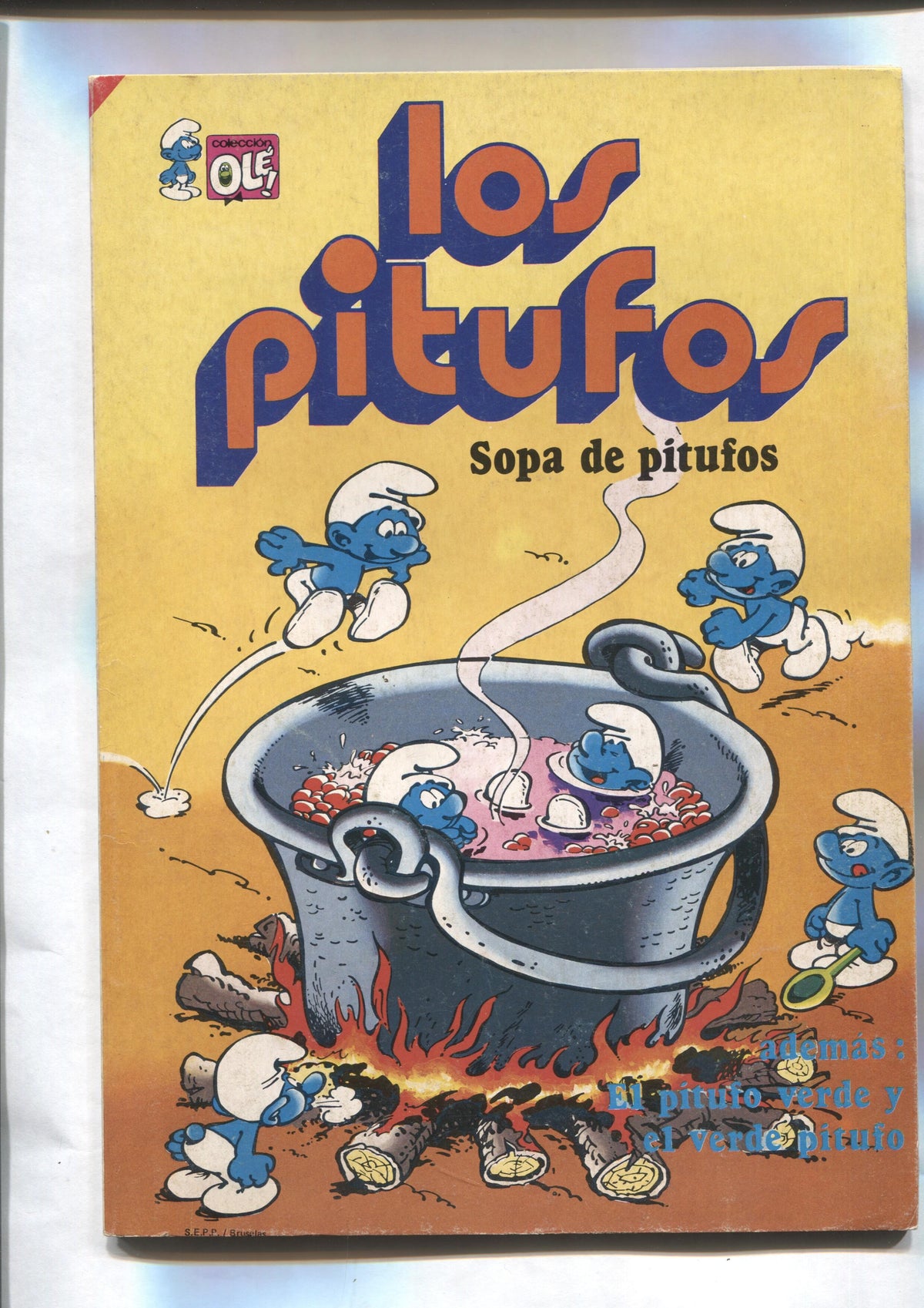 Coleccion Ole: Los Pitufos numero 10: Sopa de pitufos