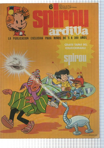 fasciculo: Spirou ardilla numero 06: falta pliego central pagina 17/20