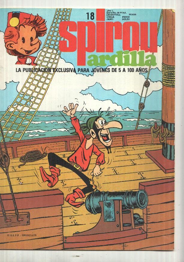 fasciculo: Spirou ardilla numero 18: falta pliego central pagina 17/20