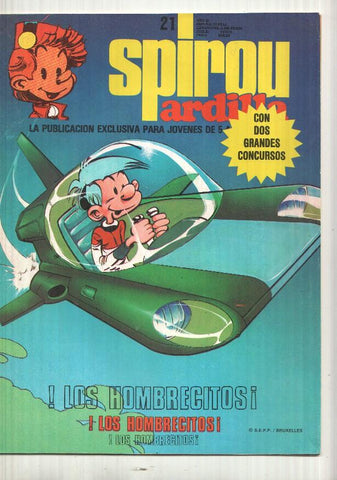 fasciculo: Spirou ardilla numero 21: falta pliego central pagina 17/20