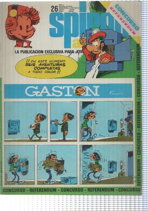 fasciculo: Spirou ardilla numero 26; falta pliego central pagina 17/20