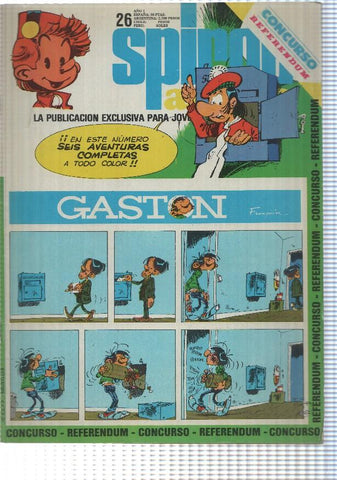 fasciculo: Spirou ardilla numero 26; falta pliego central pagina 17/20