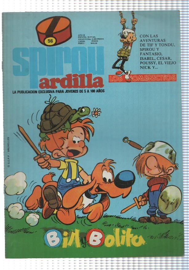 fasciculo: Spirou ardilla numero 56 año II - Bill y Bolita, Gaston.