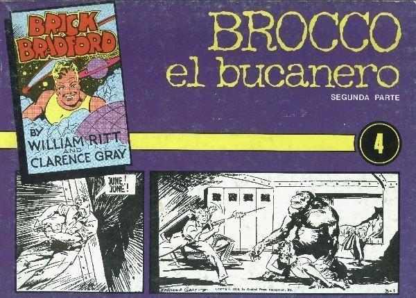 Joaquin Esteve: Brick Bradford numero 04: Brocco el bucanero, segunda parte