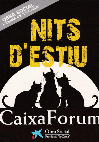 POSTAL B10213: CAIXA FORUM: NITS D ESTIU