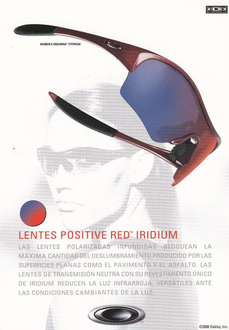 POSTAL B10216: LENTES POSITIVE RED IRIDIUM