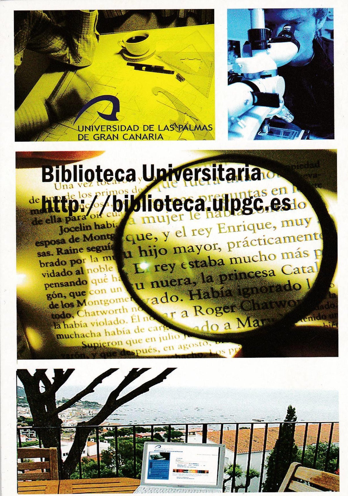 POSTAL B10222: BIBLIOTECA UNIVERSITARIA LAS PALMAS