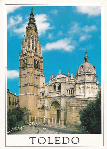 POSTAL B10263: TOLEDO: LA CATEDRAL. DIVERSOS ASPECTOS