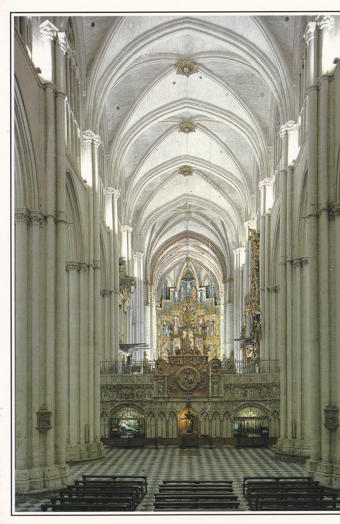 POSTAL B10264: TOLEDO: LA CATEDRAL. DIVERSOS ASPECTOS