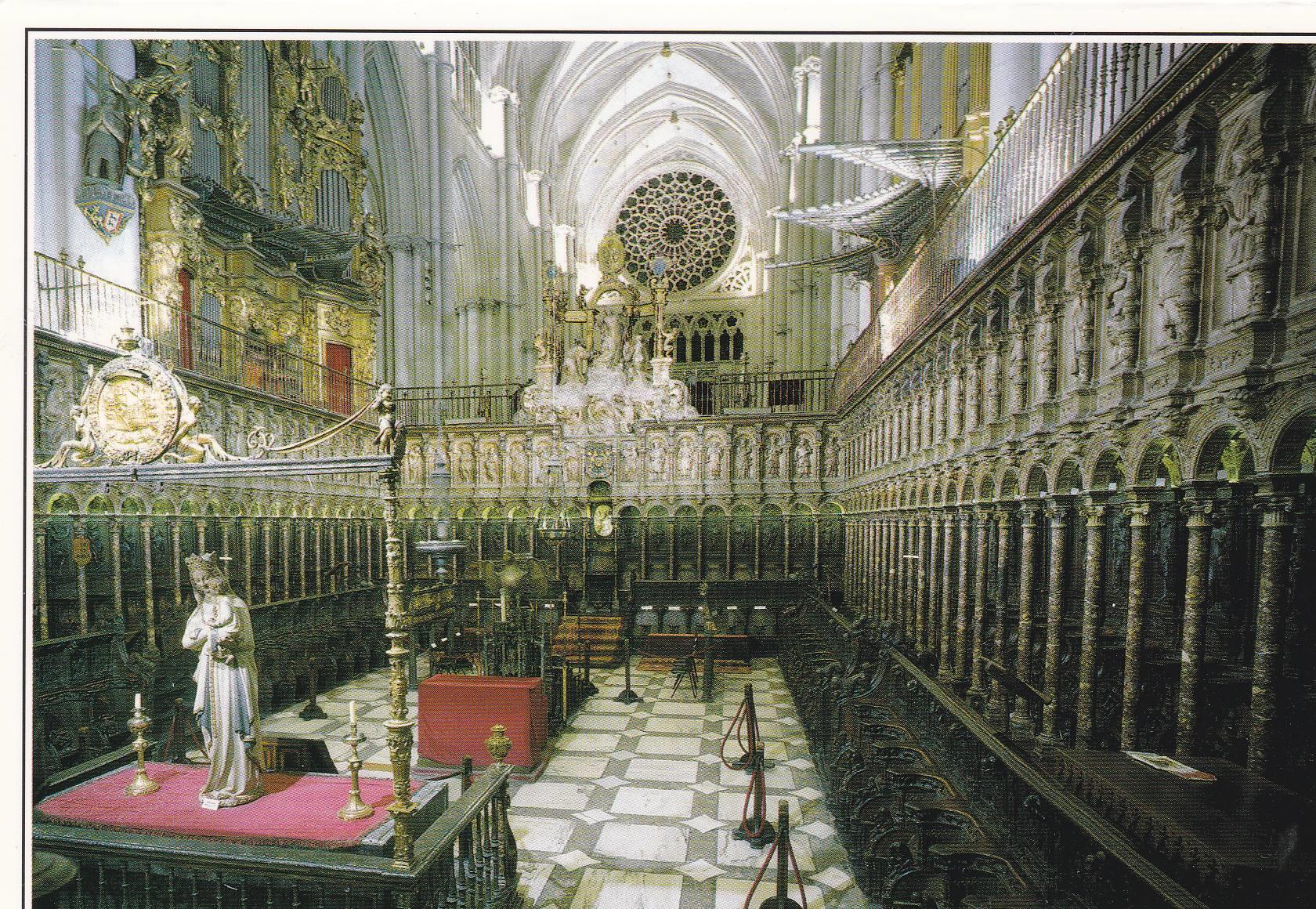 POSTAL B10268: TOLEDO: LA CATEDRAL. DIVERSOS ASPECTOS