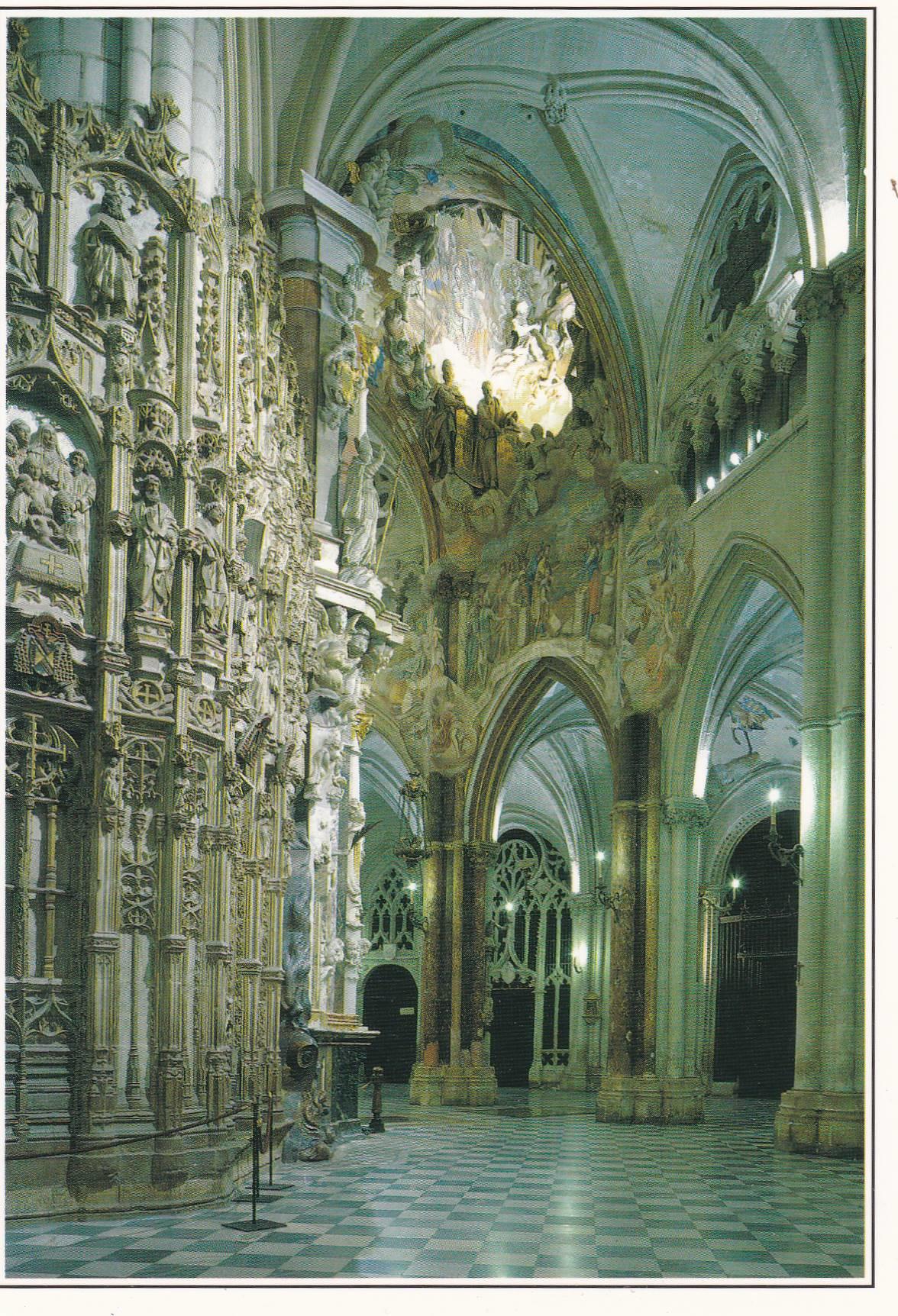 POSTAL B10272: TOLEDO: LA CATEDRAL. DIVERSOS ASPECTOS