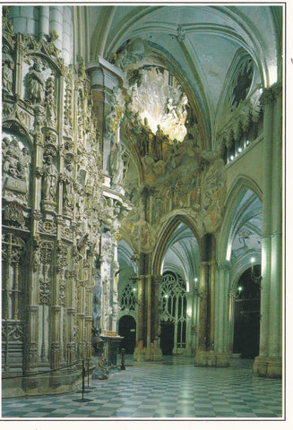 POSTAL B10272: TOLEDO: LA CATEDRAL. DIVERSOS ASPECTOS