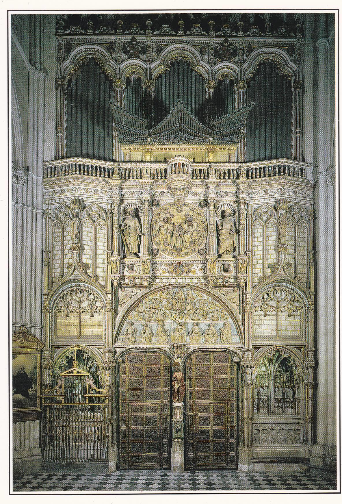 POSTAL B10278: TOLEDO: LA CATEDRAL. DIVERSOS ASPECTOS