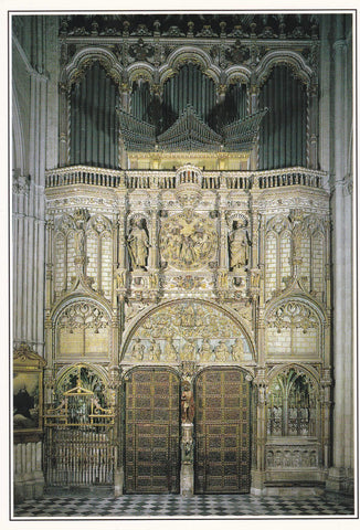 POSTAL B10278: TOLEDO: LA CATEDRAL. DIVERSOS ASPECTOS