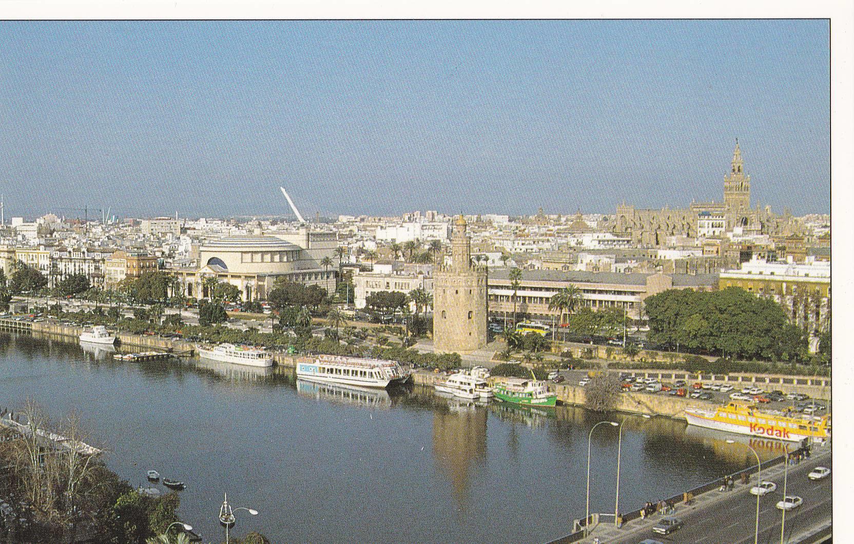 POSTAL B10284: SEVILLA: DIVERSOS ASPECTOS DE LA CIUDAD Y MONUMENTOS