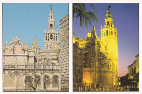 POSTAL B10289: SEVILLA: DIVERSOS ASPECTOS DE LA CIUDAD Y MONUMENTOS