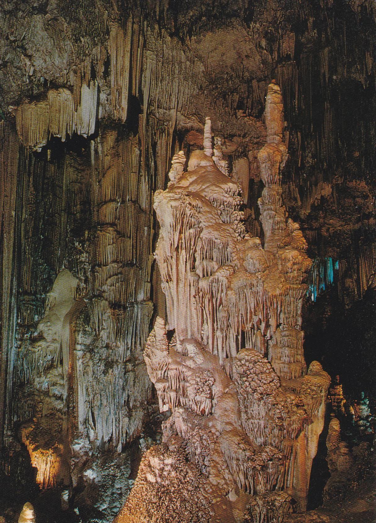 POSTAL B10316: MALAGA: CUEVA DE NERJA. DIVERSOS ASPECTOS