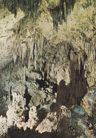 POSTAL B10323: MALAGA: CUEVA DE NERJA. DIVERSOS ASPECTOS