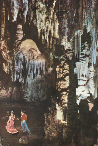 POSTAL B10327: MALAGA: CUEVA DE NERJA. DIVERSOS ASPECTOS