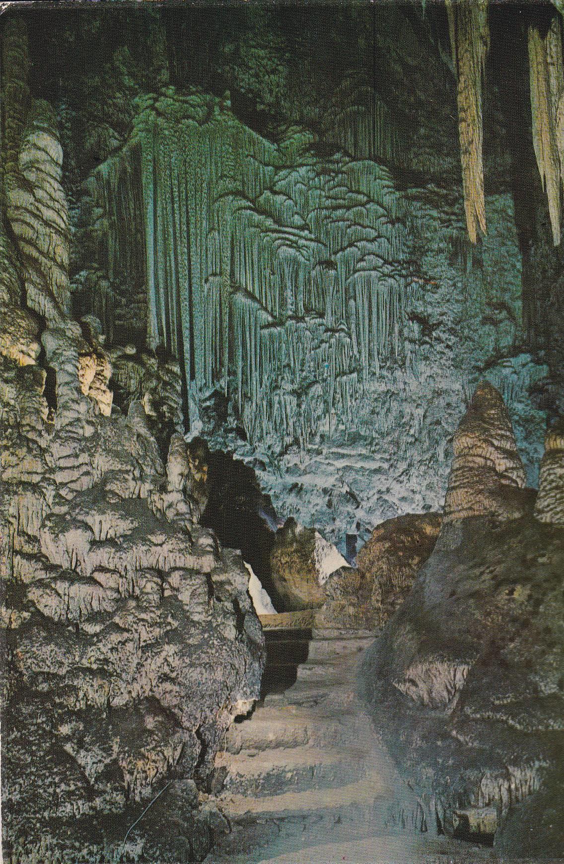 POSTAL B10337: MALLORCA: CUEVA DE ARTA. DIVERSOS ASPECTOS