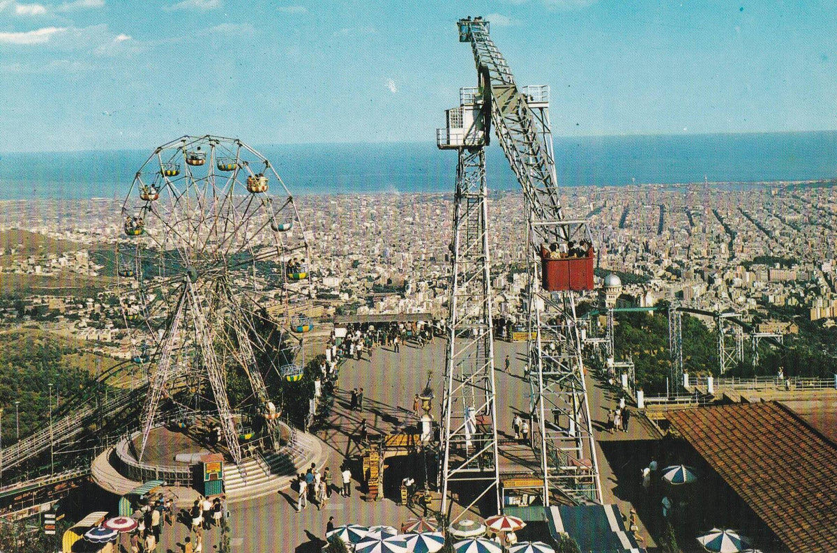 POSTAL B10390: BARCELONA: TIBIDABO