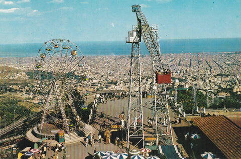 POSTAL B10390: BARCELONA: TIBIDABO