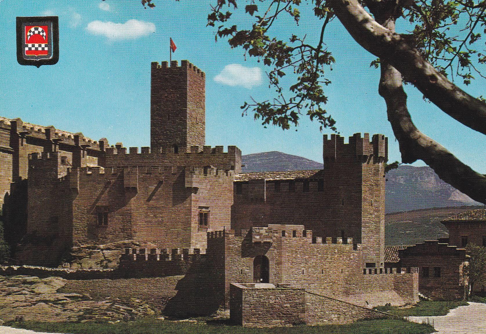 POSTAL B10394: NAVARRA: CASTILLO DE JAVIER