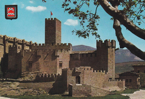 POSTAL B10394: NAVARRA: CASTILLO DE JAVIER