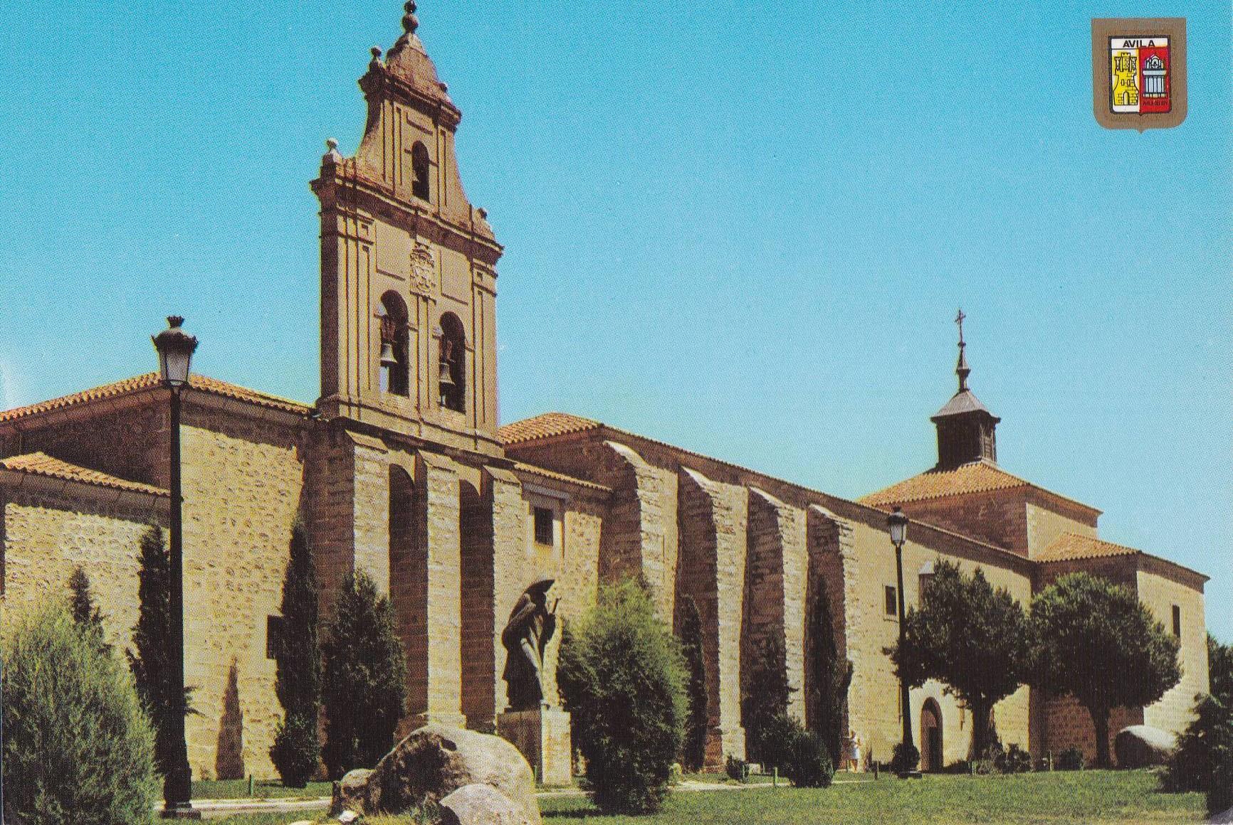 POSTAL B10396: AVILA: VISTA GENERAL DEL CONVENTO