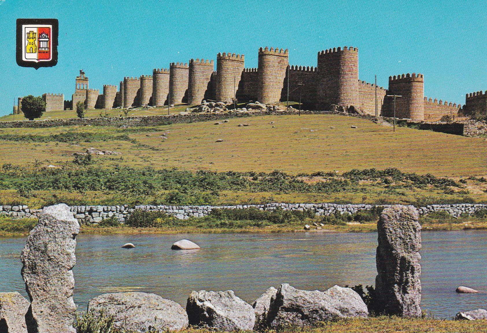 POSTAL B10397: AVILA: VISTA MURALLAS