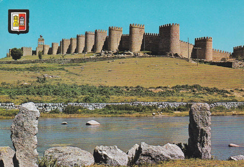 POSTAL B10397: AVILA: VISTA MURALLAS