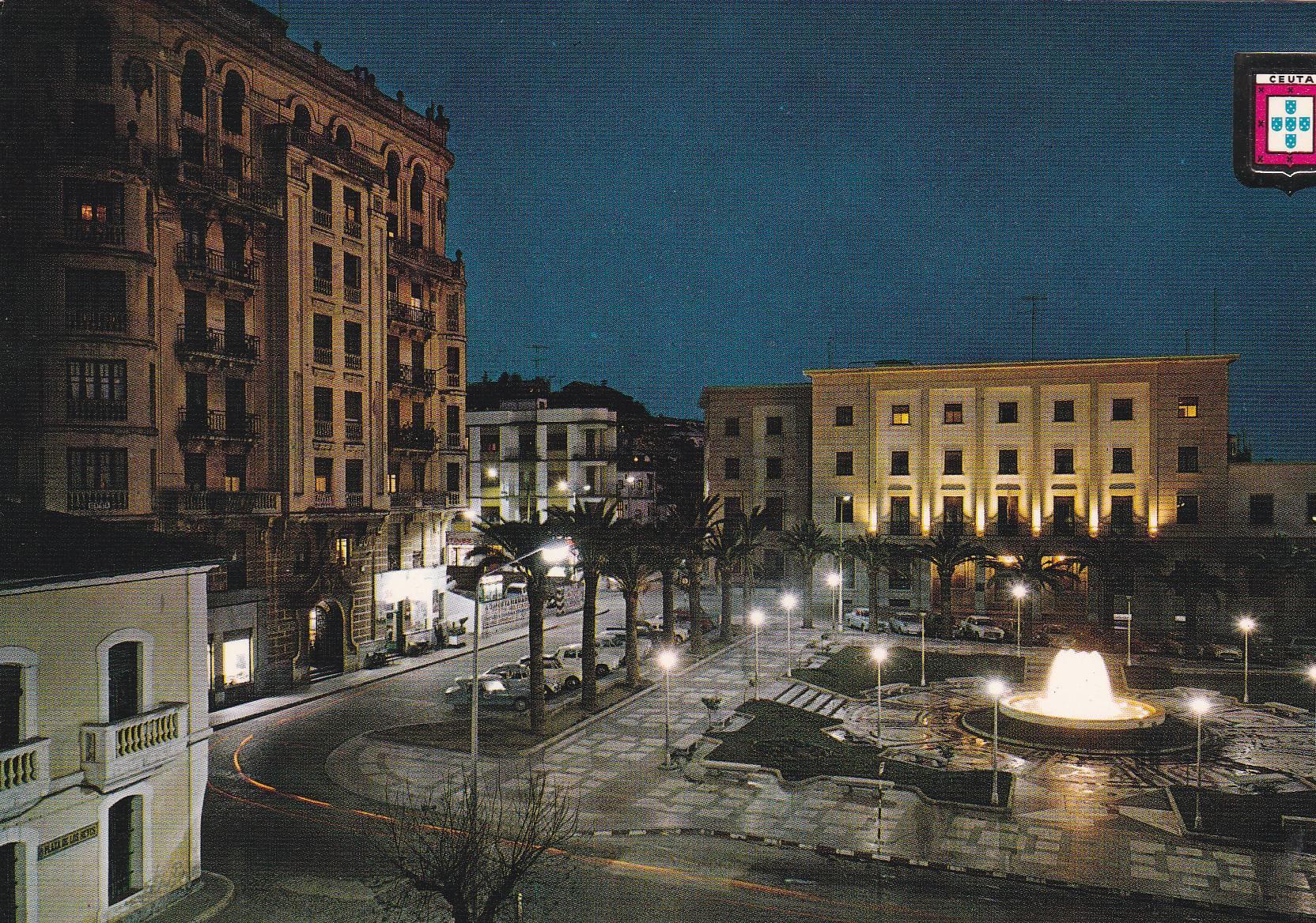 POSTAL B10400: CEUTA: JARDIN CAPITAN RAMOS