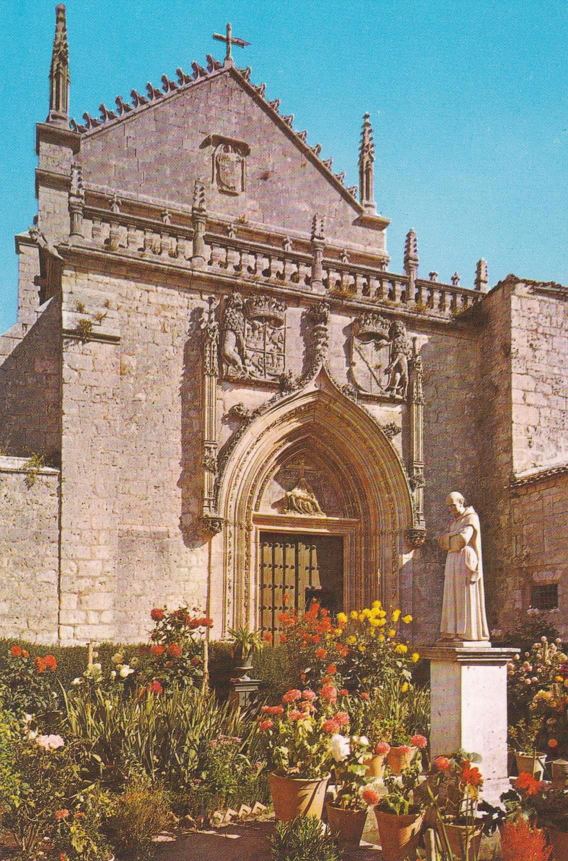 POSTAL B10408: Valladolid: Medina del Campo, iglesia