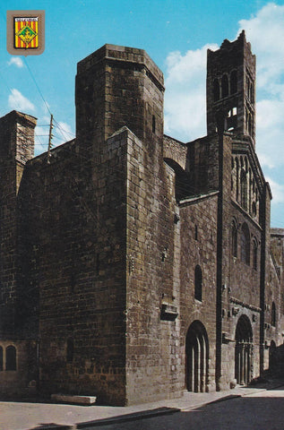 POSTAL B10424: Seo de Urgell-Lleida : La catedral