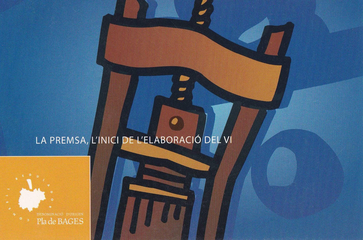 POSTAL B10480: PLA DE BAGES. ELABORACIO DE VI. CAMPAÑA