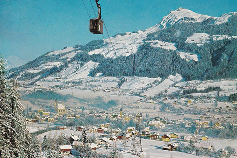 POSTAL B10489: VIENA: PISTA DE ESQUI KITZBUHEL