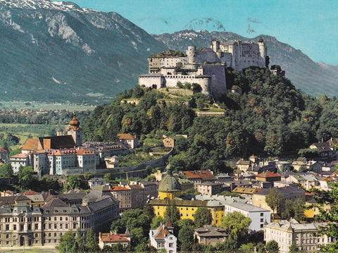 POSTAL B10497: VIENA: CASTILLO DE SALZBURGO