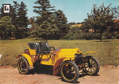 POSTAL B10499: COCHES DE EPOCA: SIZAIRE ET NAUDIN