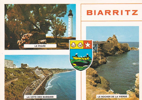 POSTAL B10501: BIARRITZ: DIVERSOS ASPECTOS