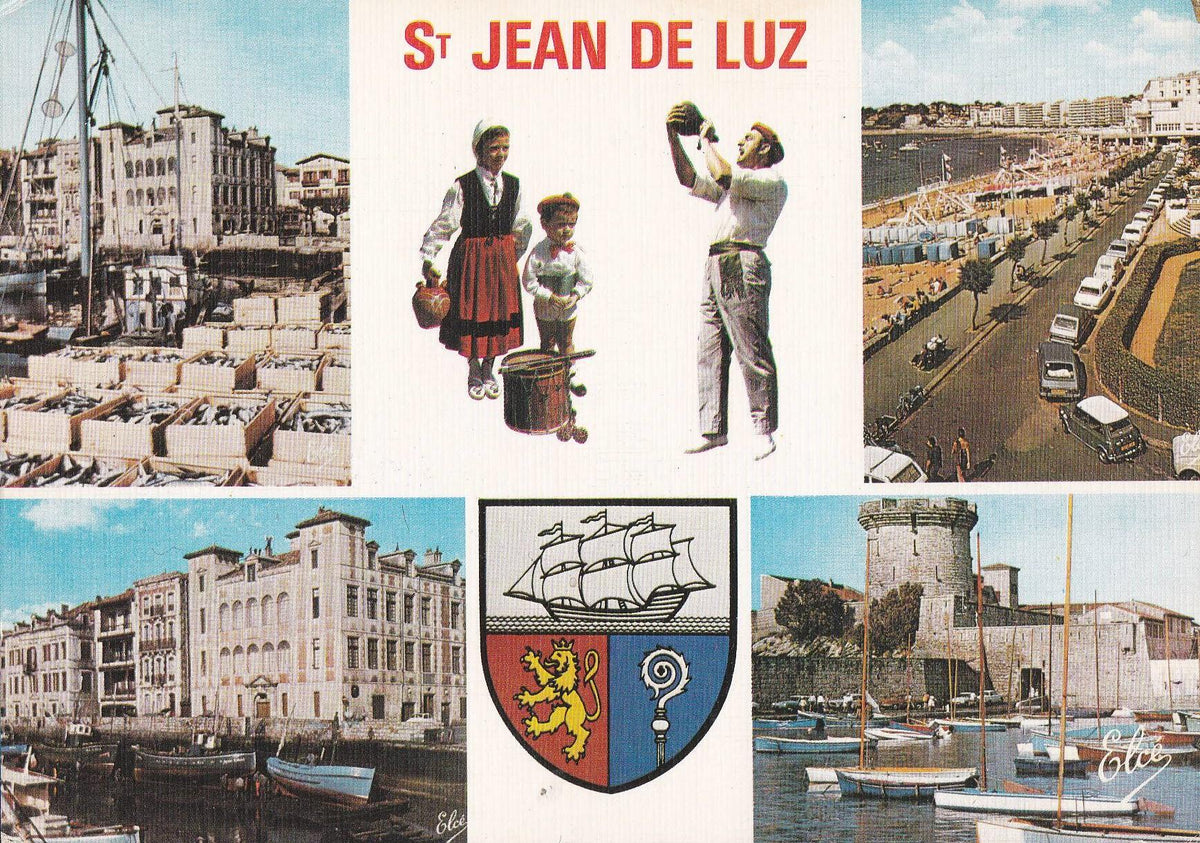 POSTAL B10502: SAIN JEAN DE LUZ: DIVERSOS ASPECTOS