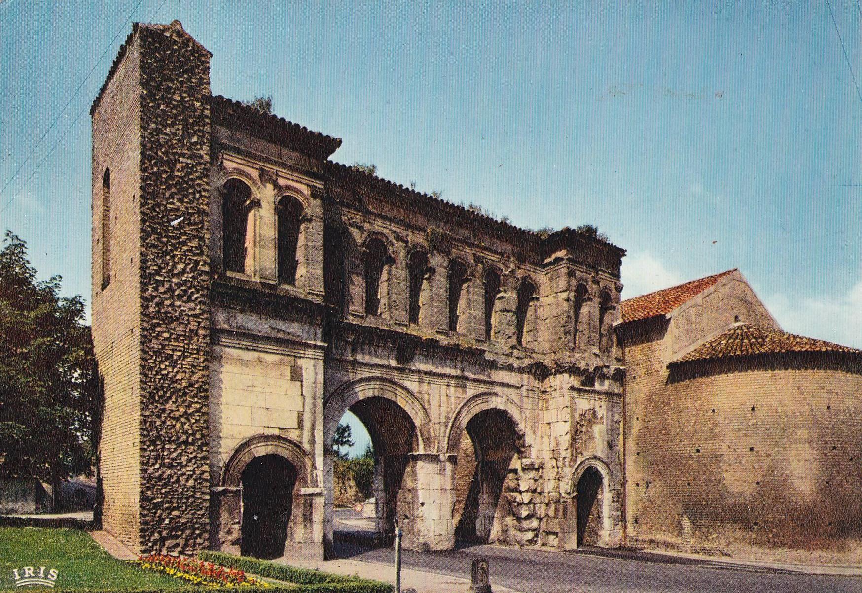 POSTAL B10506: AUTUN: PUERTA SAN ANDRE. MONUMENTO ROMANO
