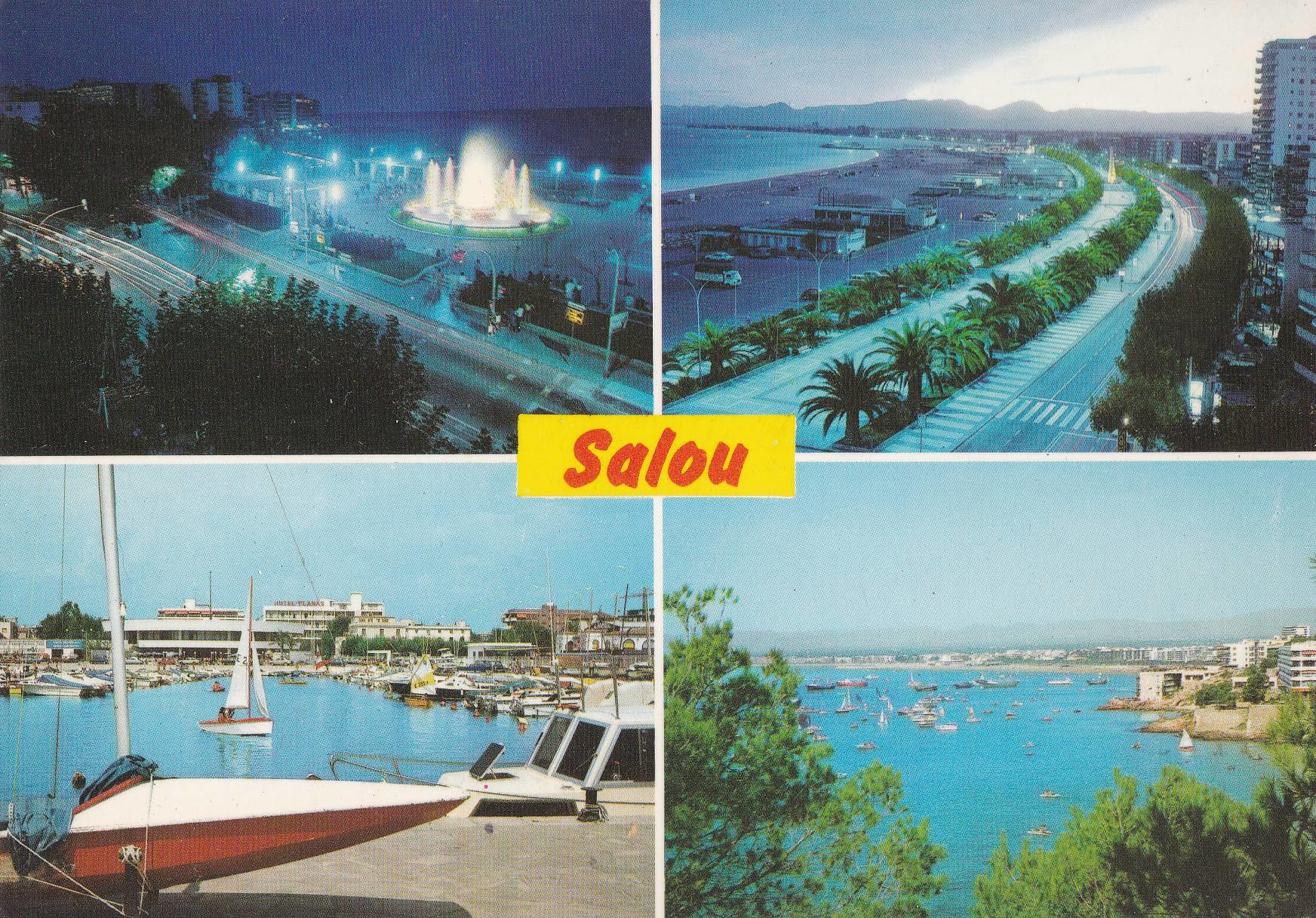 POSTAL B10533: TARRAGONA. SALOU. DIVERSOS ASPECTOS