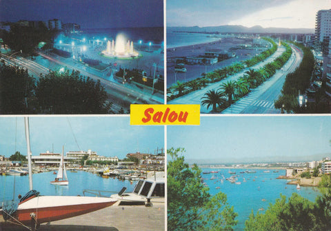POSTAL B10533: TARRAGONA. SALOU. DIVERSOS ASPECTOS